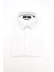 boss performance πουκαμισο regular fit p-joe-kent-c1-22 λευκο