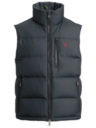 ralph lauren μπουφαν αμανικο μαυρο