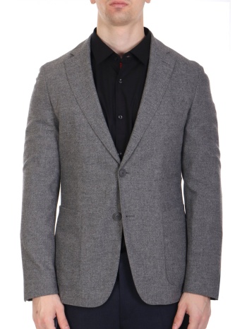 boss σακακι κοστoυμιου slim fit p-hanry-inpad-244 γκρι