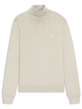 boss casual πλεκτο turtle neck akiro_s εκρου σε προσφορά