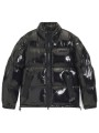 hugo μπουφαν φουσκωτο biron2541 logo blue-black
