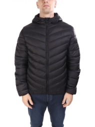 u.s.polo assn μπουφαν puffer hoodie jebs logo μαυρο