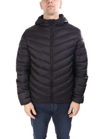 u.s.polo assn μπουφαν puffer hoodie jebs logo μαυρο σε προσφορά