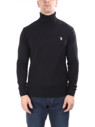 u.s.polo assn πλεκτο rollneck john μαυρο