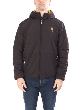 u.s.polo assn μπουφαν jacket hoodie fleece reversible logo σε προσφορά