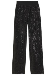 boss casual παντελονα c_tilloi παγιετα λαστιχο μεση μαυρο