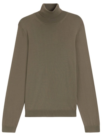 boss πλεκτο turtleneck musso-p χακι σε προσφορά