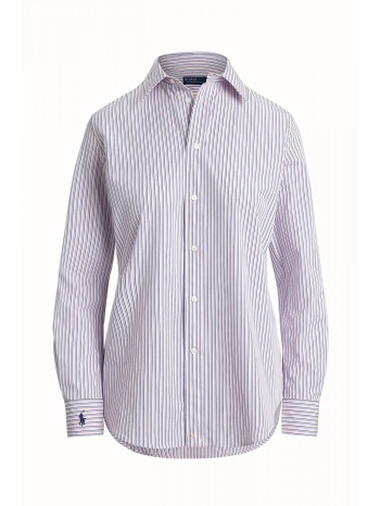 ralph lauren πουκαμισο stretch slim fit ριγε μωβ σε προσφορά