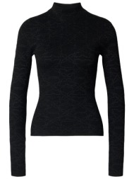 hugo πλεκτο sinepro λουπετο στρας μαυρο