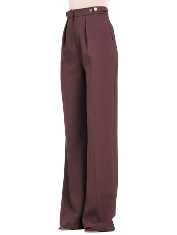 elisabetta franchi παντελονι πιετα χρυσες λεπτομερειες σε προσφορά