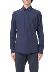 michael kors πουκαμισο slim fit performance stretch μπλε