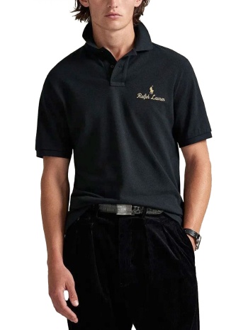 ralph lauren polo classic fit gold logo μαυρο σε προσφορά