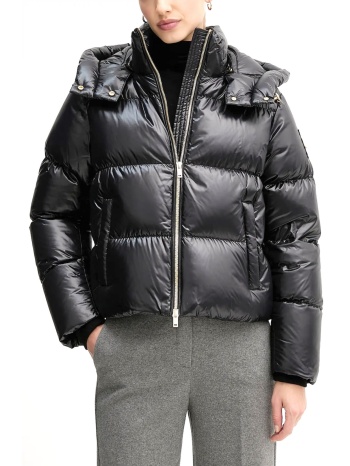 moose knuckles μπουφαν φουσκωτο αποσπωμενη κουκουλα logo σε προσφορά