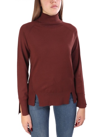marella emme πλεκτο turtleneck aquile μπορντω σε προσφορά