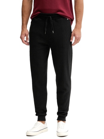 boss homewear παντελονι φορμα structure pants μαυρο σε προσφορά
