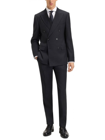 boss κοστουμι super100 natural stretch slim fit lanificio