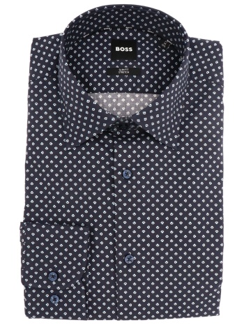 boss πουκαμισο μικροσχεδιο slim fit stretch σε προσφορά