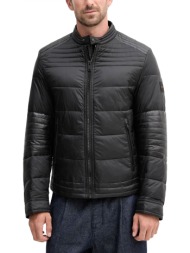 boss casual μπουφαν puffer owand μαυρο