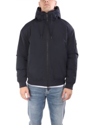 moose knuckles μπουφαν bomber reversible hoodie roland bunny μπλε