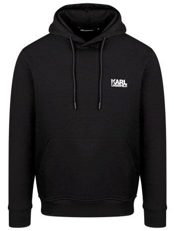 karl lagerfeld φουτερ hoodie logo μαυρο σε προσφορά