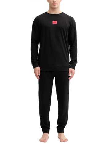 hugo σετ bodywear galaxy_long set logo μαυρο σε προσφορά