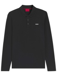 hugo polo donoslong logo μαυρο