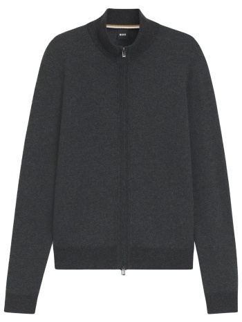 boss πλεκτο fullzip h-hetemo ανθρακι σε προσφορά