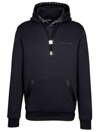 karl lagerfeld φουτερ hoodie logo μαυρο σε προσφορά