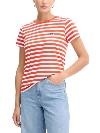 karl lagerfeld t-shirt regular fit ikon stripe logo