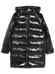 pinko μπουφαν burro quilted jacket φουσκωτο μαυρο
