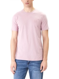 boss casual t-shirt tales ροζ