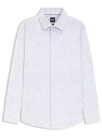 boss πουκαμισο μικροσχεδιο slim fit stretch h-hank-k-c1-261