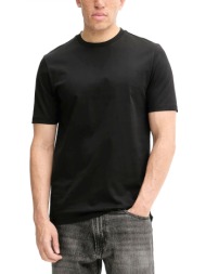 hugo t-shirt dimerstee logo μαυρο