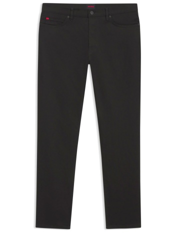 hugo παντελονι jeans 634 tapered fit μαυρο