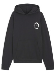 hugo blue φουτερ hoodie noutileχ μαυρο