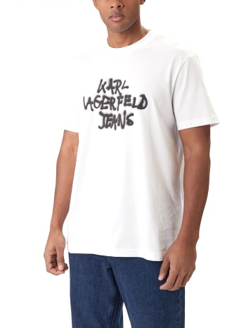 karl lagerfeld jeans t-shirt regular fit ss graffiti tee