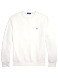 ralph lauren φουτερ crew neck logo λευκο