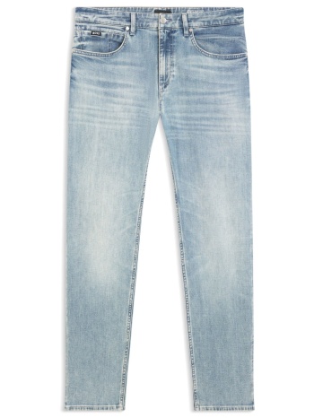 boss παντελονι jeans c-re maine regular fit γαλαζιο