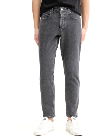 karl lagerfeld jeans παντελονι jeans tapered denim σκουρο