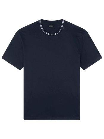 paul&shark t-shirt logo μπλε