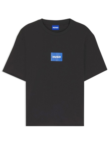 hugo blue t-shirt nayonix μαυρο