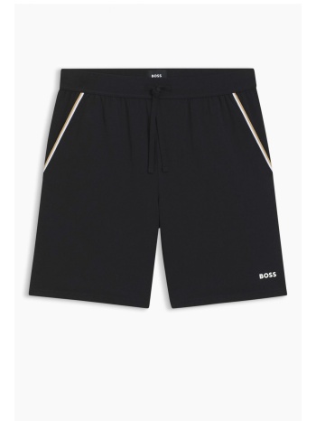 boss homewear βερμουδα unique shorts cw μαυρο
