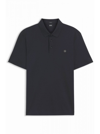 boss polo mercerised c-paris 01 μπλε