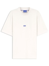 hugo blue t-shirt nieros υπολευκο