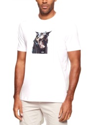 boss casual t-shirt te_doberban λευκο