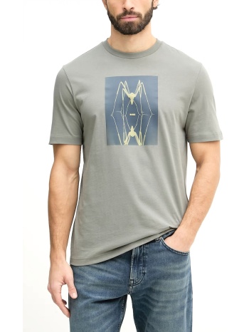 boss casual t-shirt te-creature γκρι