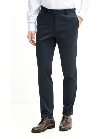 boss παντελονι chino slim fit h-genius-tu-wg-262f μπλε