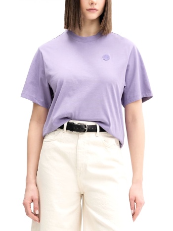 hugo blue t-shirt vintage tee_b_1 jersey logo μωβ