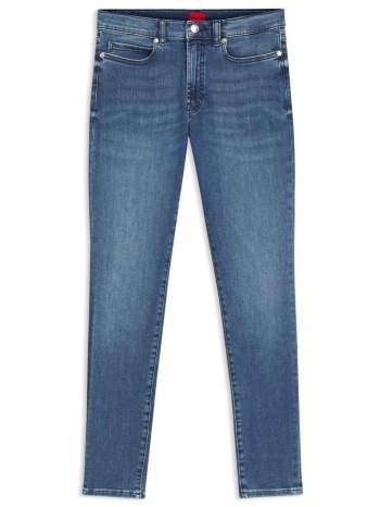 hugo παντελονι jeans 932 skinny fit μπλε