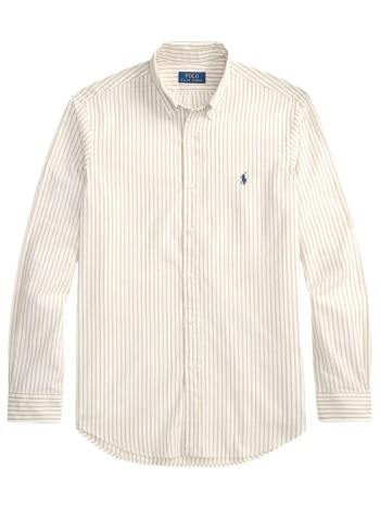 ralph lauren πουκαμισο ριγε button down custom fit